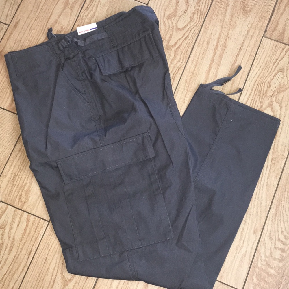 Men’s charcoal Grey work pants NWT Sz L - Picture 2 of 8